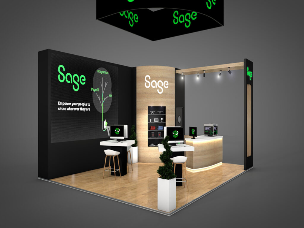 Adaptable exhibition stand