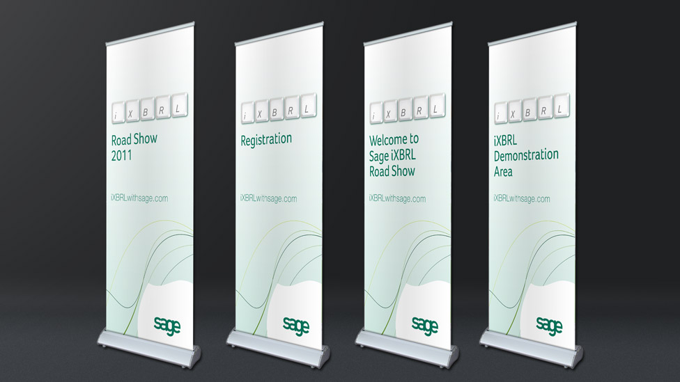 Roller banner design and print