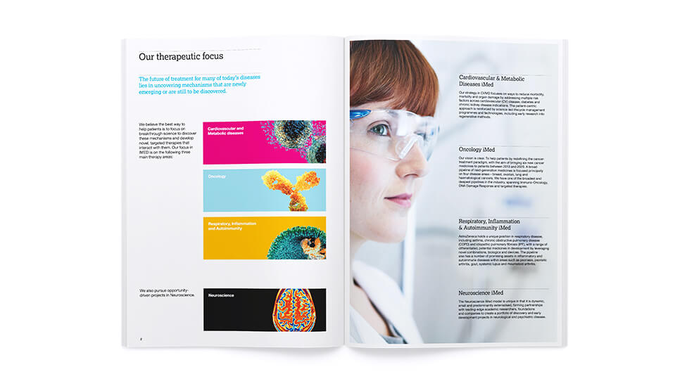 Science brochure design