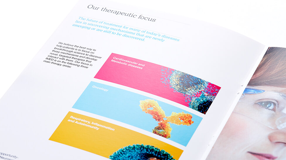 Science brochure design