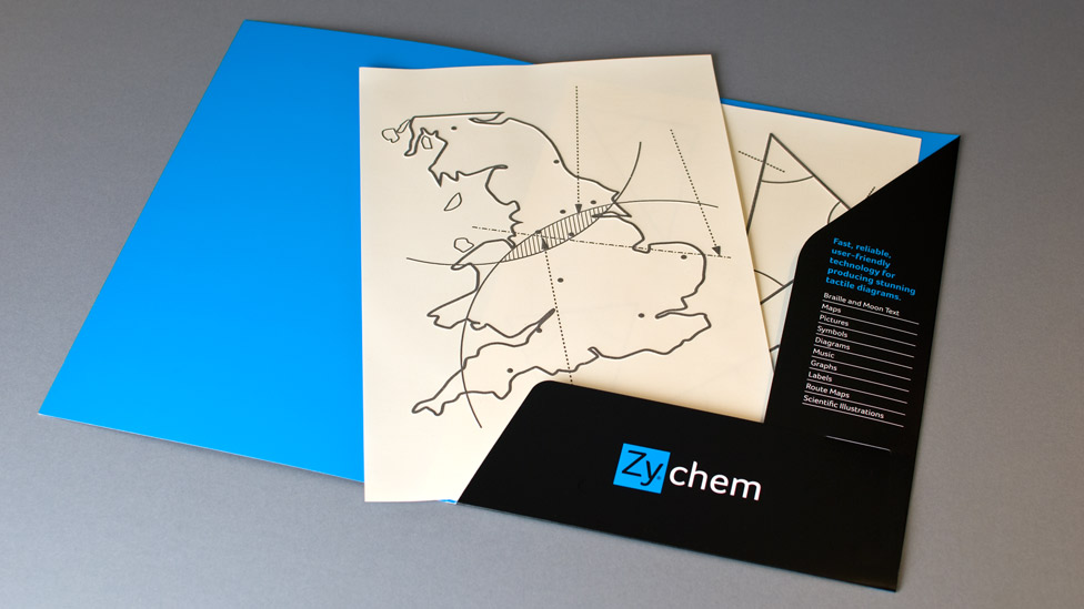 Folder Design Cheshire London Cambridge   Zychem Folder Inside 