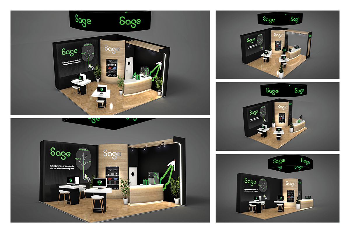 Adaptable Exhibition Stand – London, Cheshire, Cambridge UK