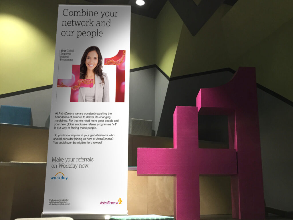 AstraZeneca – Global employee referral campaign