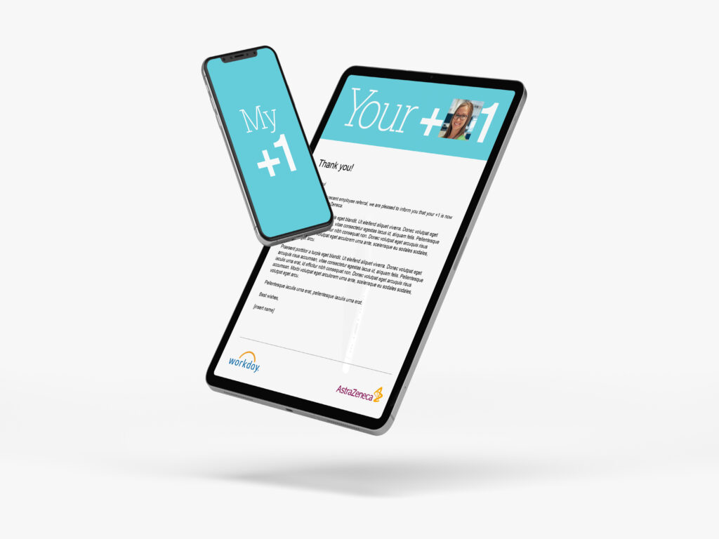 AstraZeneca – Global employee referral campaign
