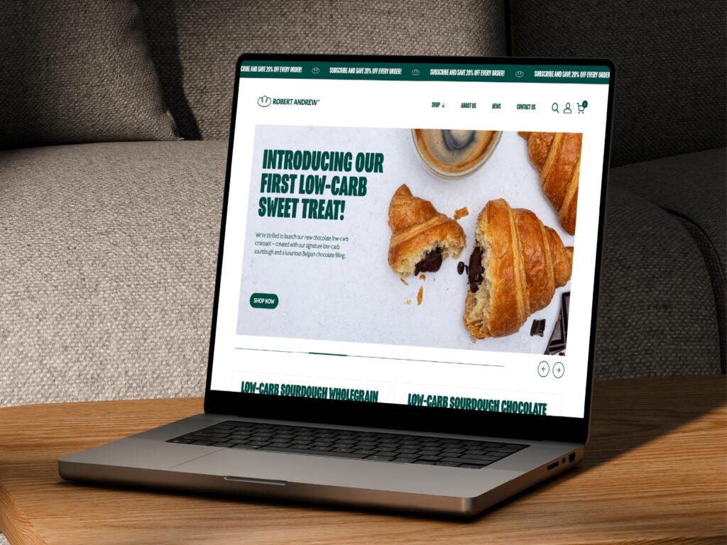 Robert Andrew – Brand launch and marketing strategy