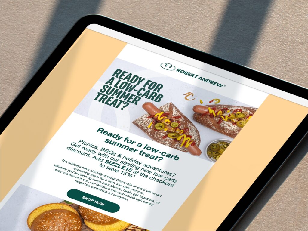 Robert Andrew – Brand launch and marketing strategy