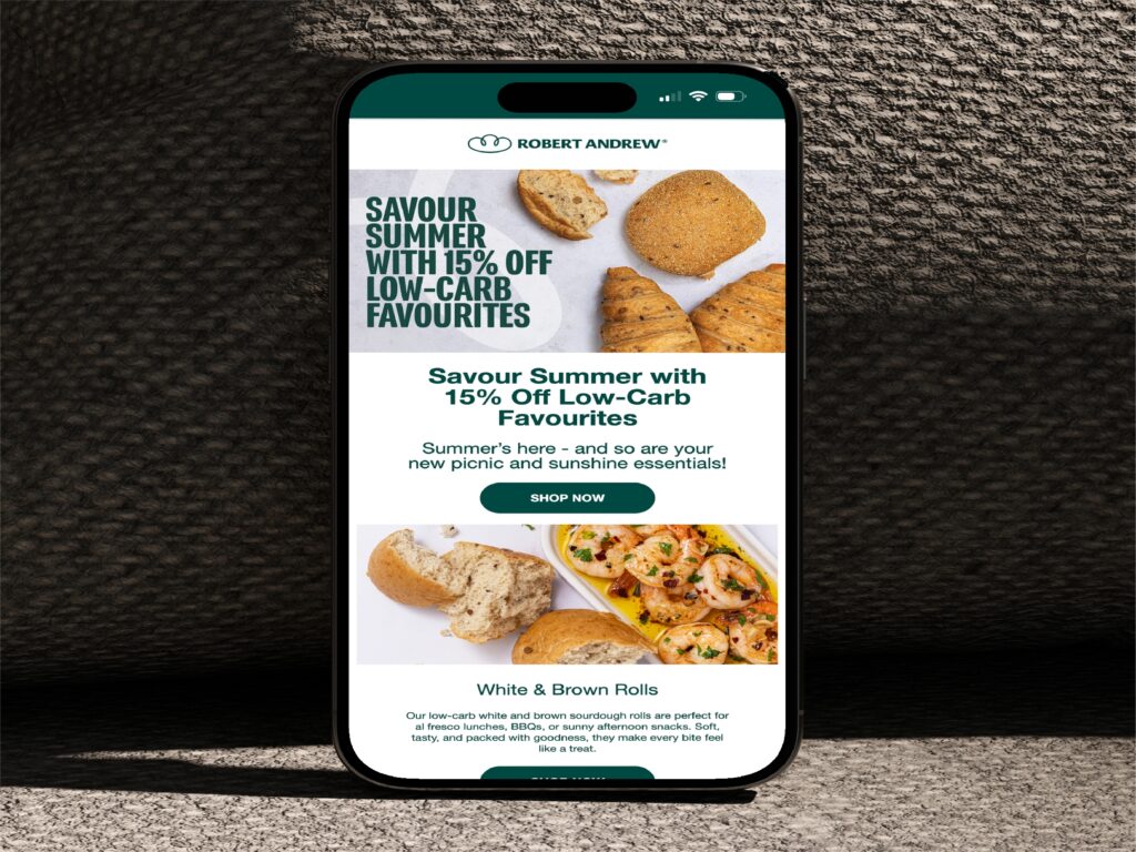 Robert Andrew – Brand launch and marketing strategy