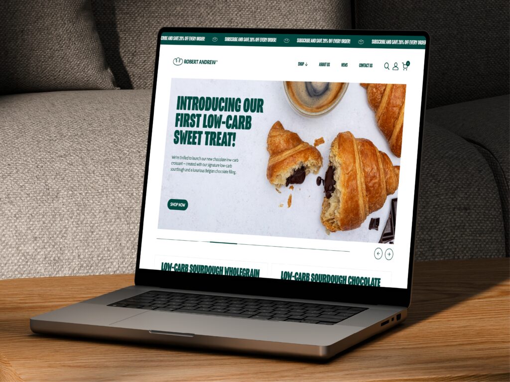 Robert Andrew – Brand launch and marketing strategy