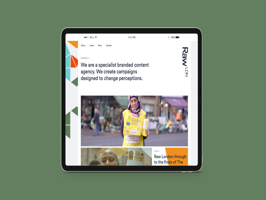 Raw London – Branding strategy