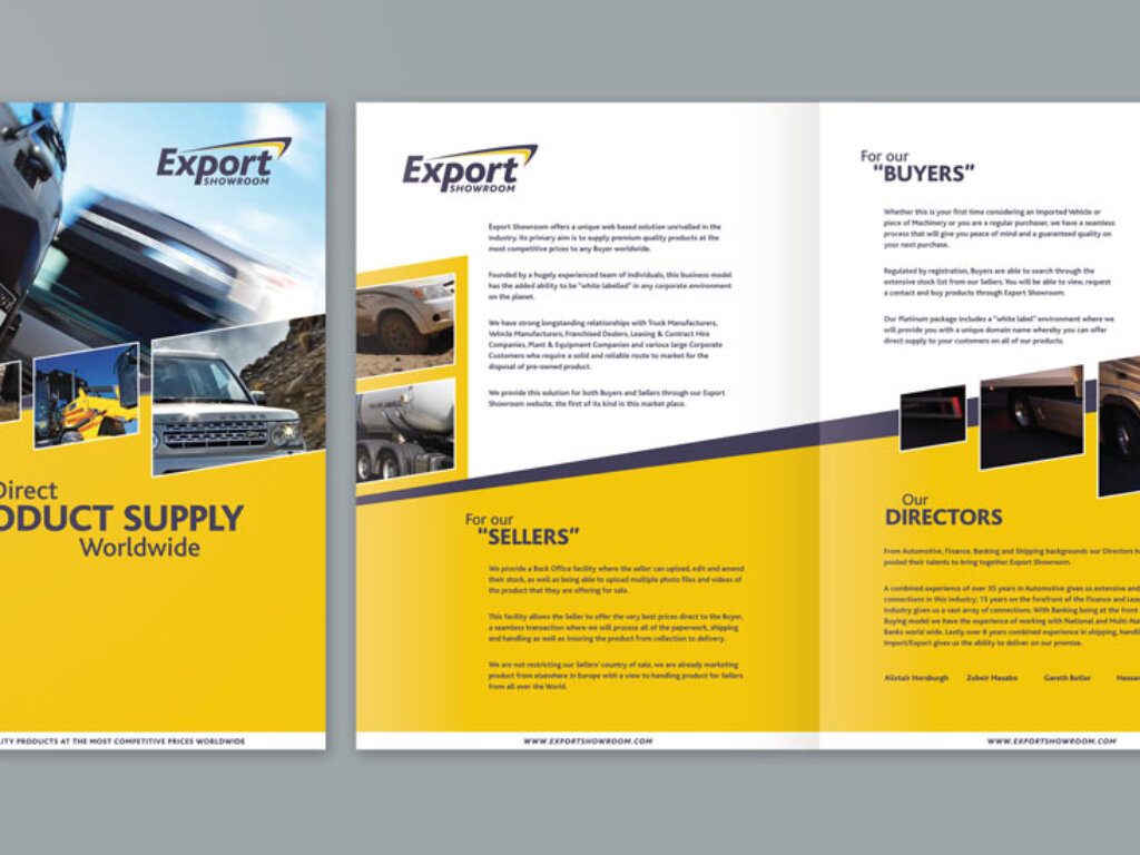 Brochure printing and design