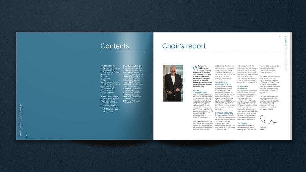 Company annual report