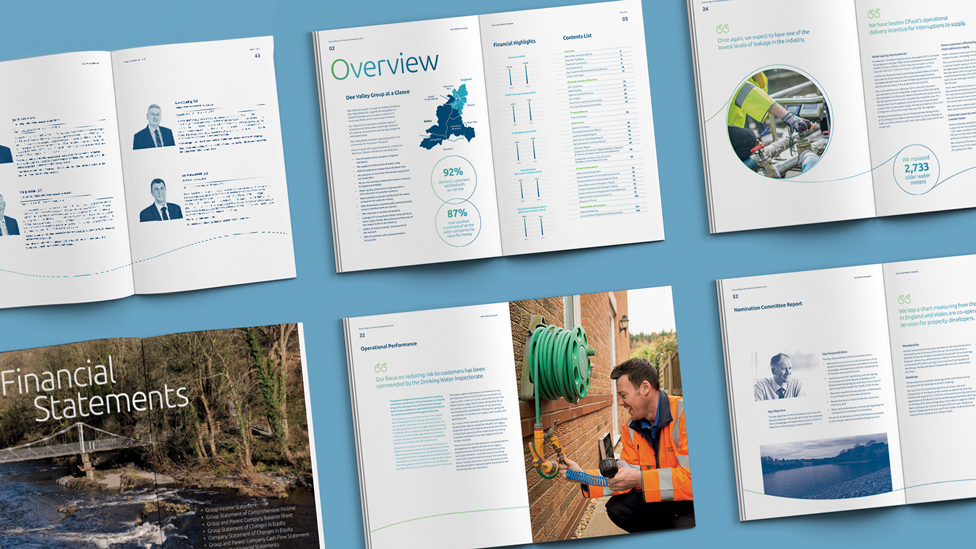 Company annual report design
