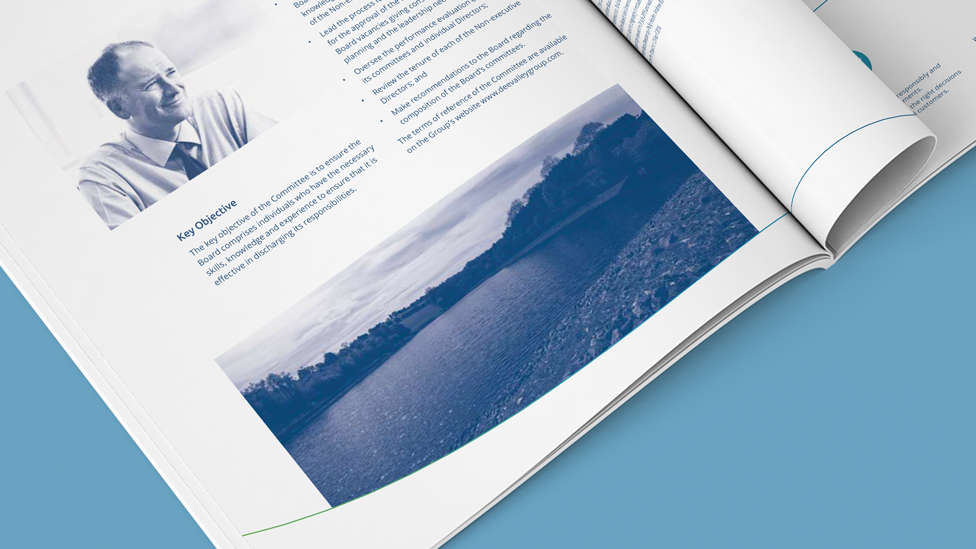 Company annual report design