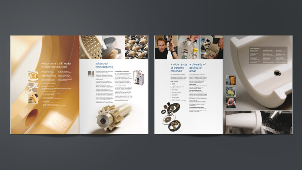 Company brochure design