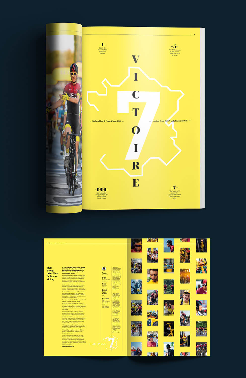 Company magazine design