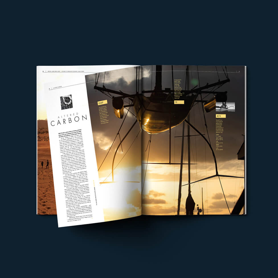 Company magazine design