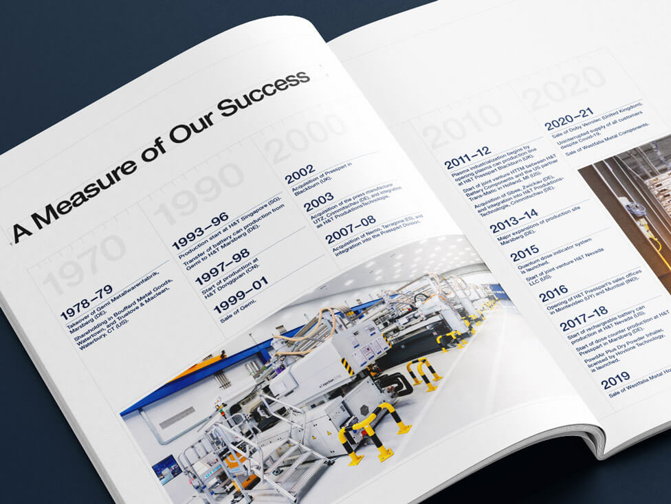 Company profile brochure