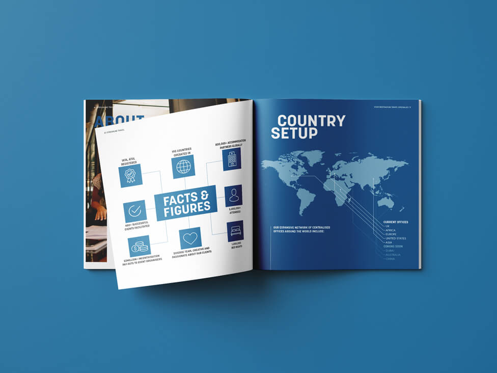 Company profile brochure design