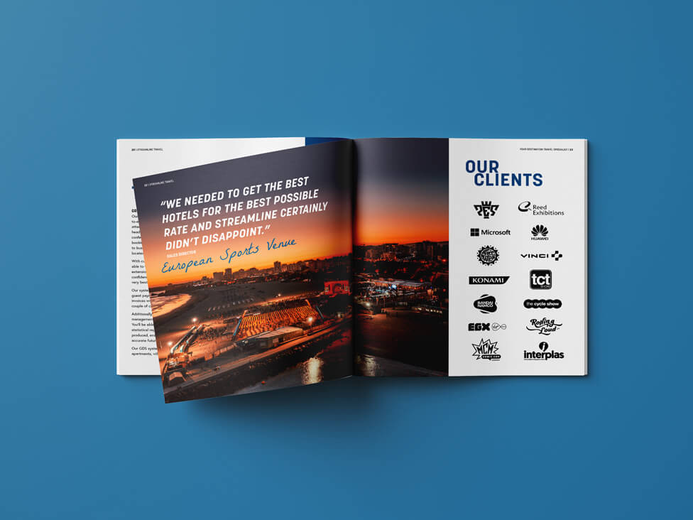 Company profile brochure design