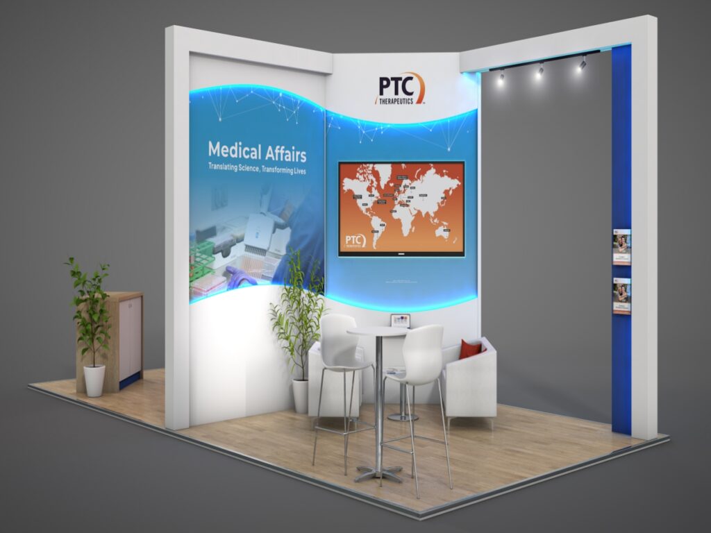 PTC Therapeutics Inc – Congress booth design