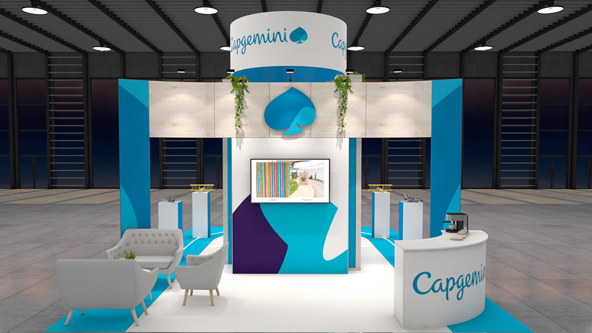 Corporate exhibition stand