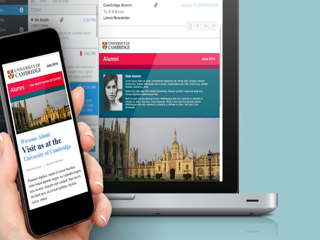 e-newsletter design