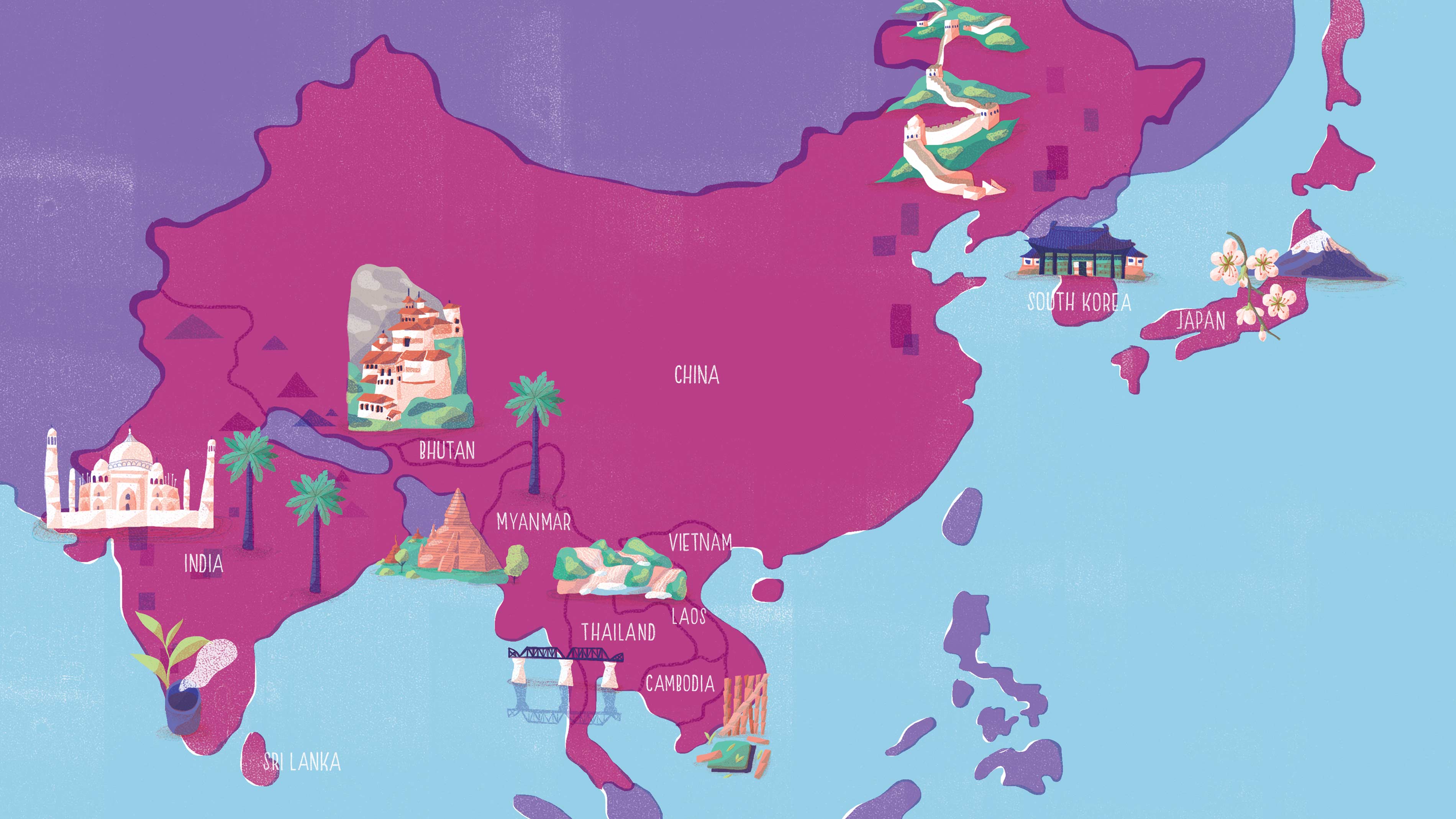Maps design that transports your customers to another world