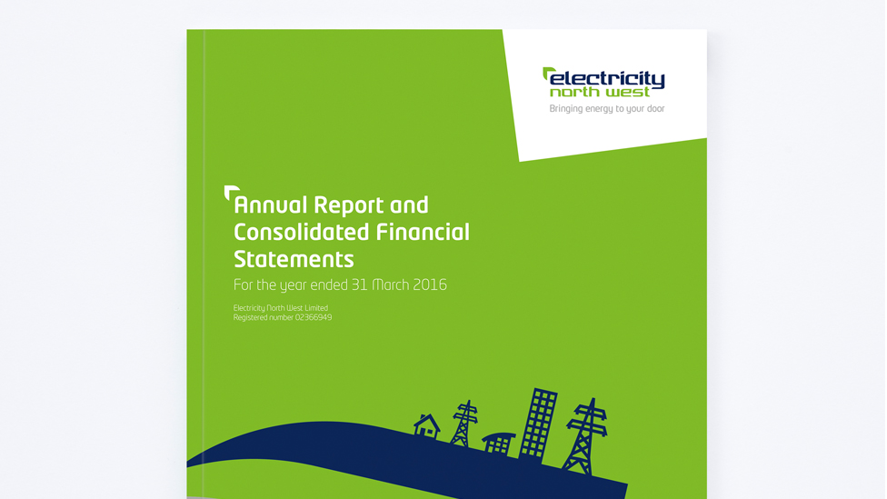 financial report design