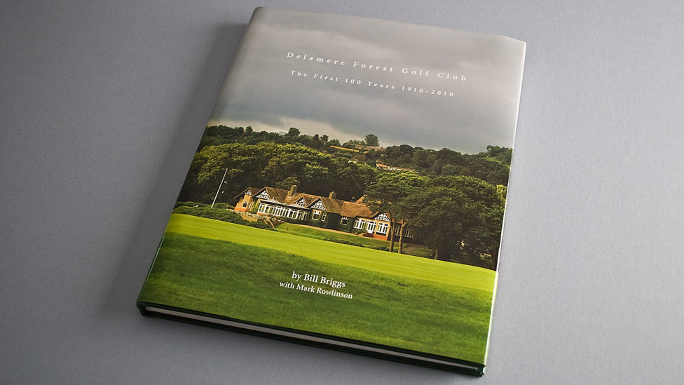 Golf Club Book Graphic Design Cheshire UK