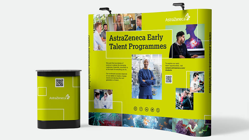 Graduate recruitment collateral