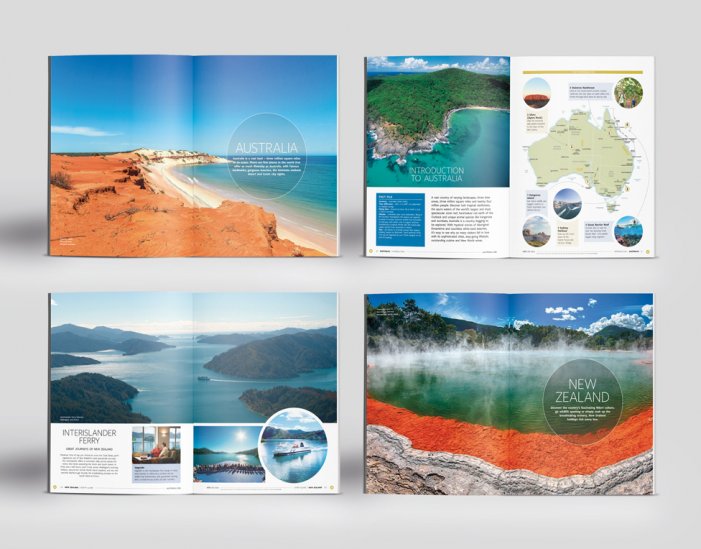 Holiday Brochures Design London, Cheshire, Cambridge Parker