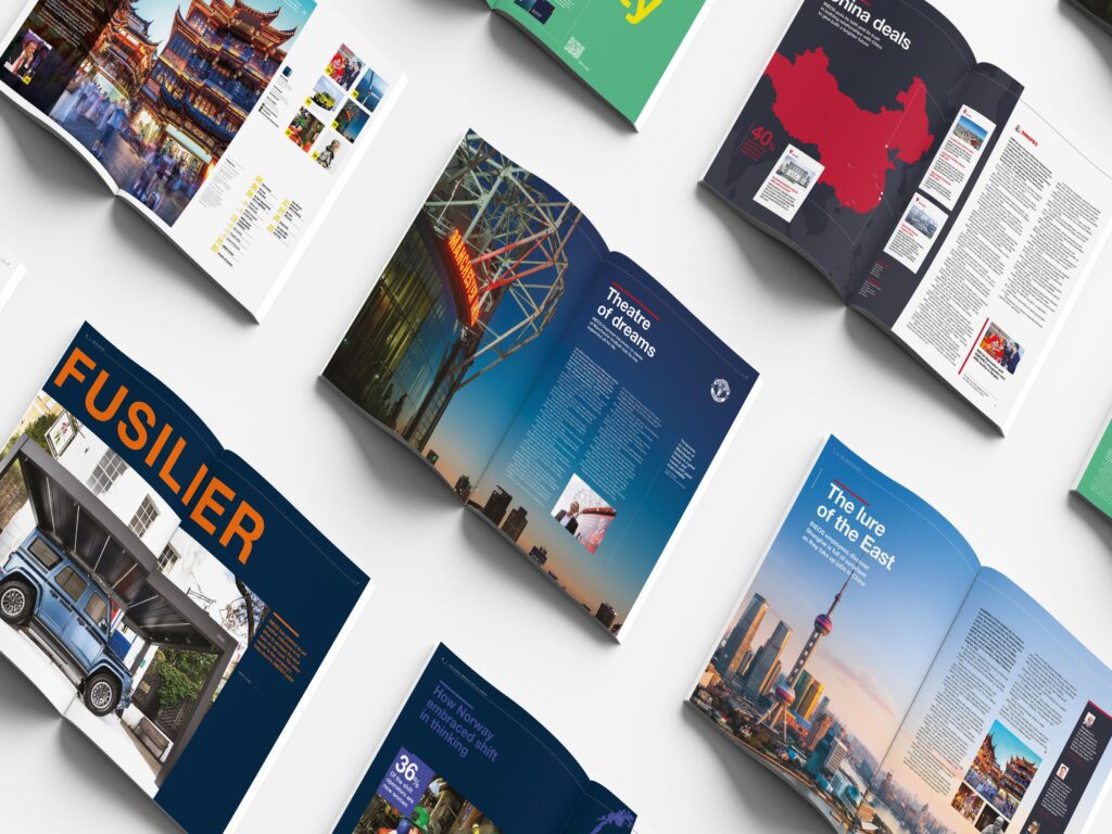 INEOS – Company magazine design