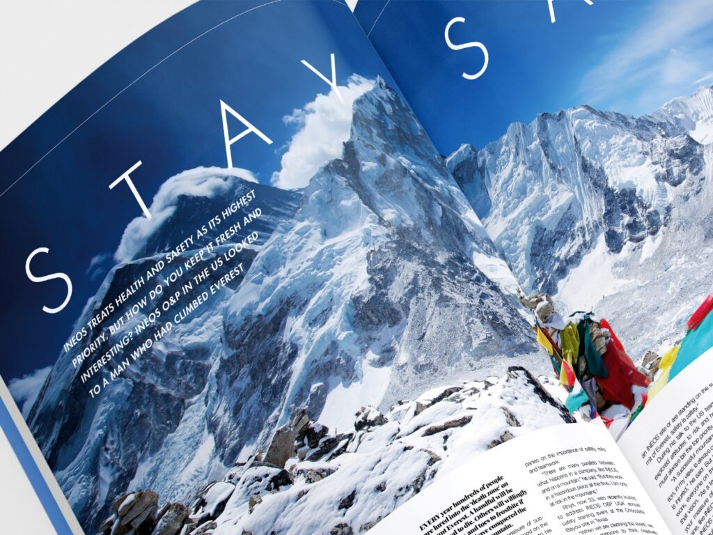 INEOS – Company magazine design