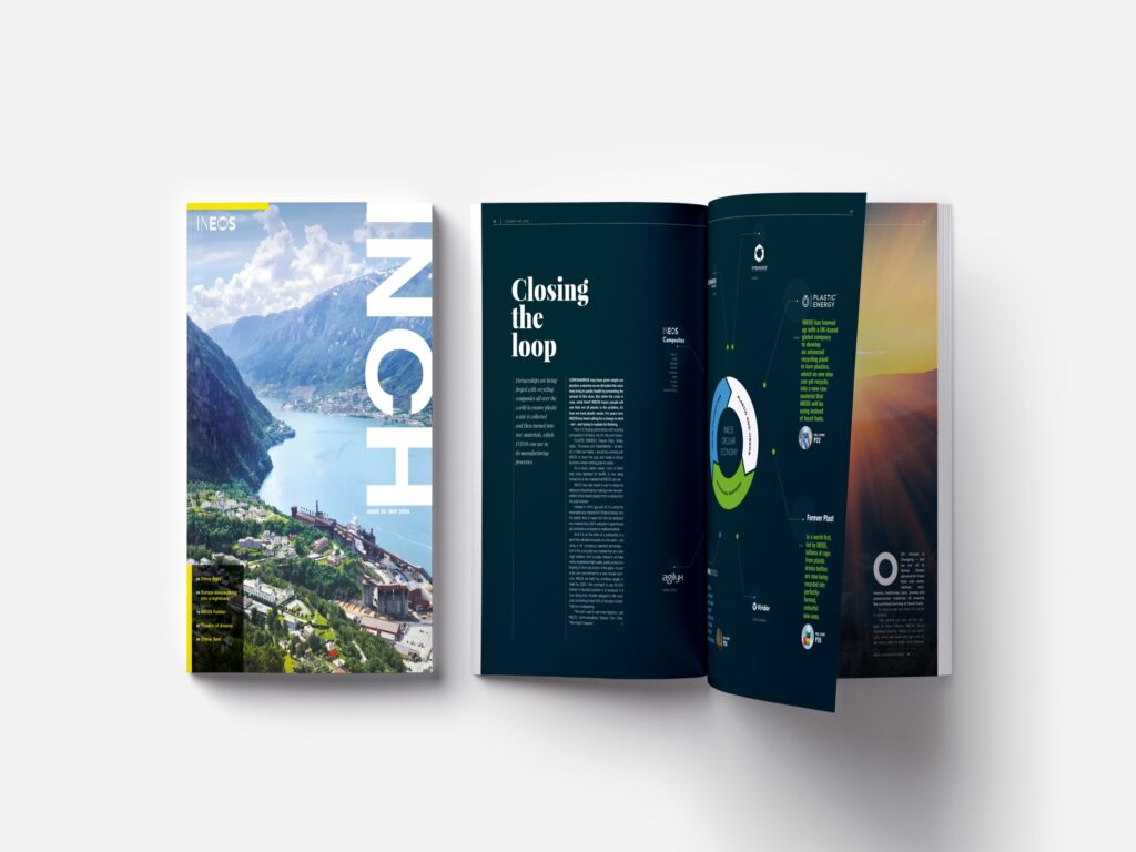 INEOS – Company magazine design