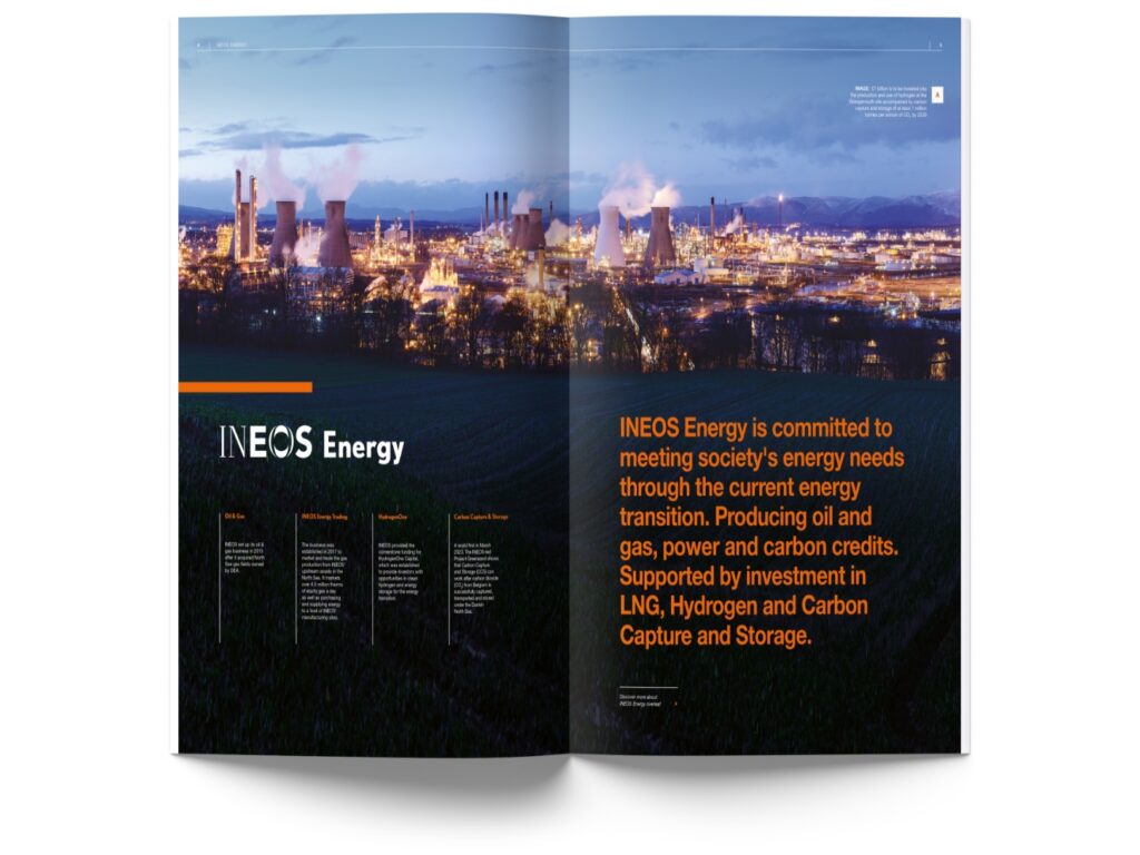 INEOS – Company magazine design