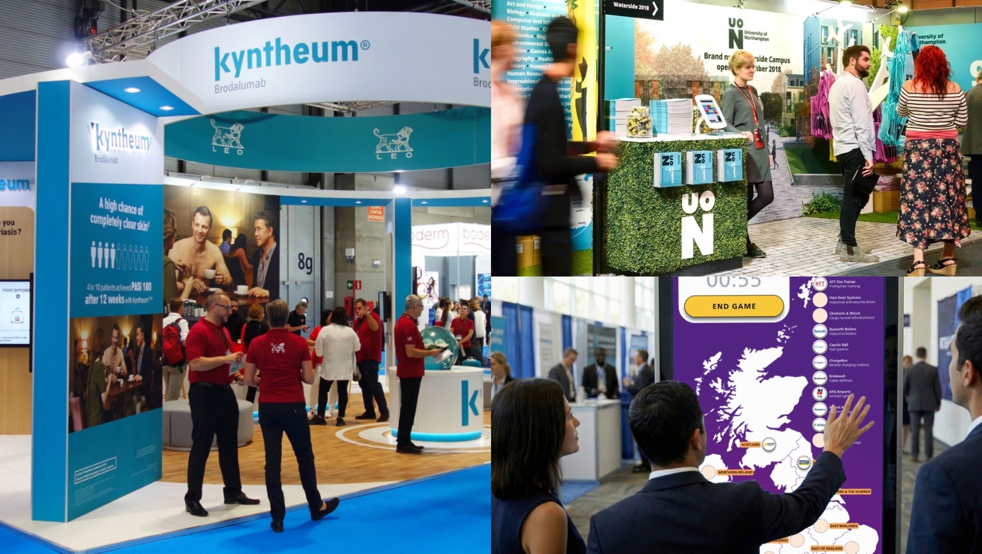Integrated Exhibition Design Services – London, Manchester