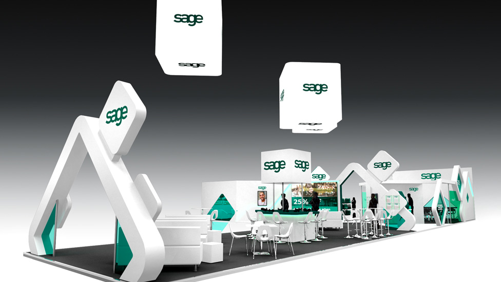 Interactive exhibition stand