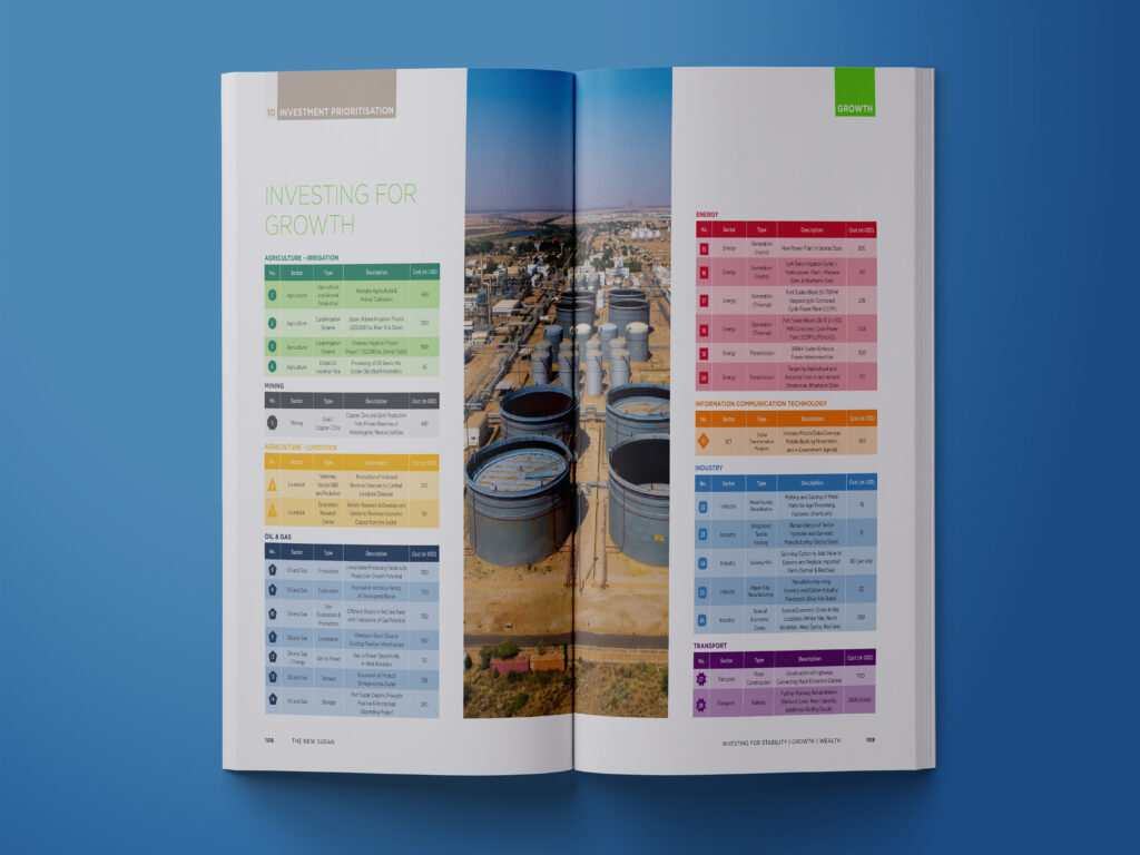investment prospectus design