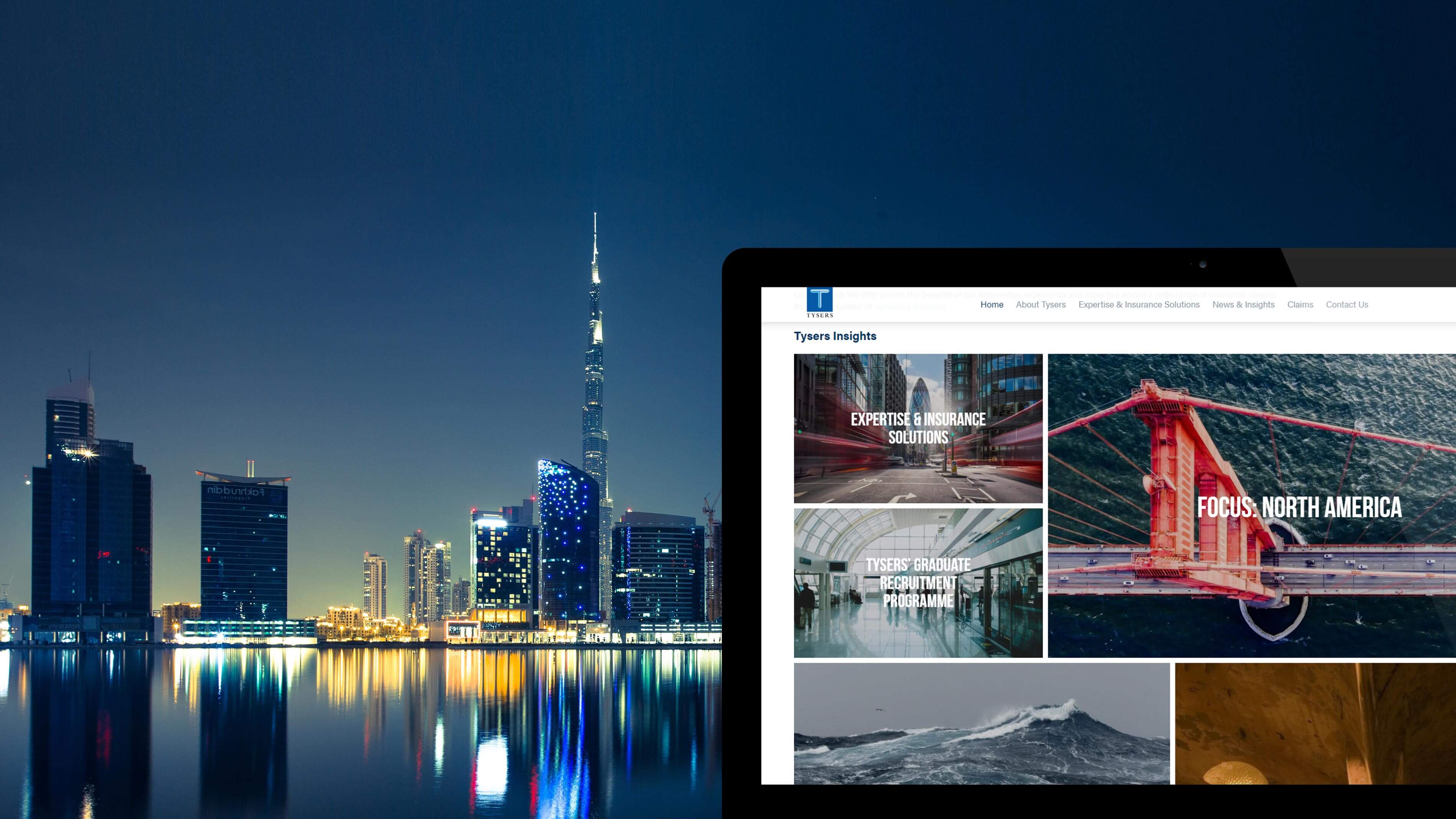 Digital agency creating stunning web design for Insurance companies