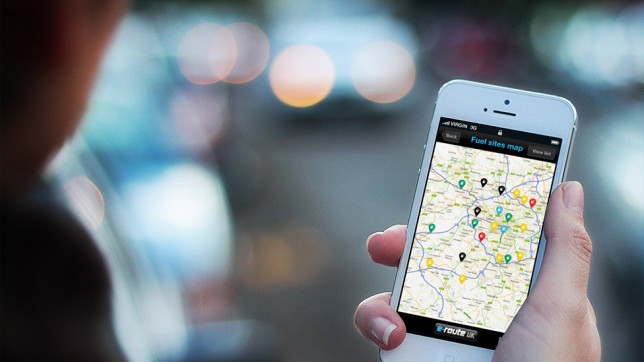 Geolocation App – London, Cheshire, Cambridge – Parker
