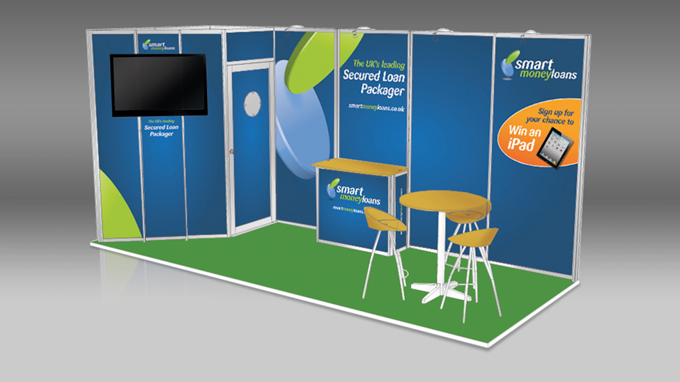 Modular exhibition booth
