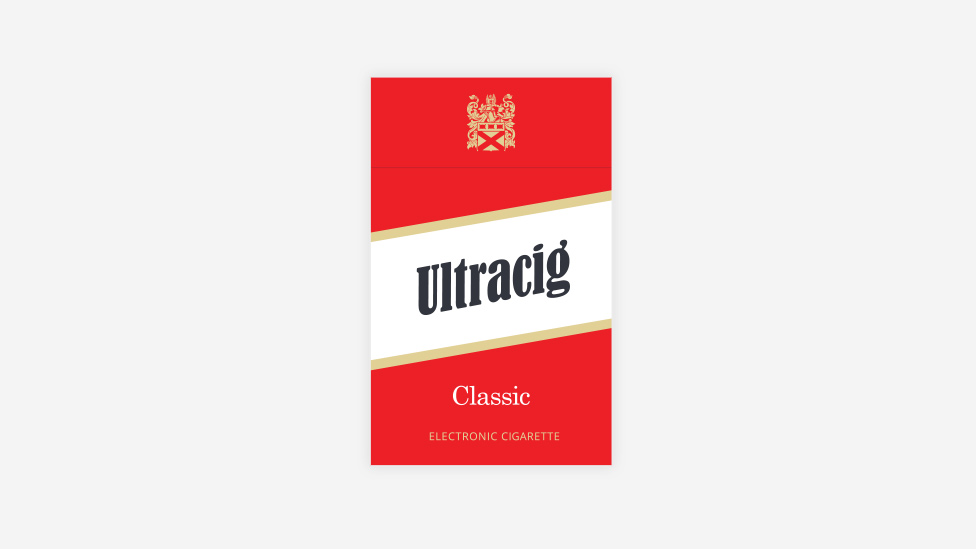 Electronic cigarette brand design