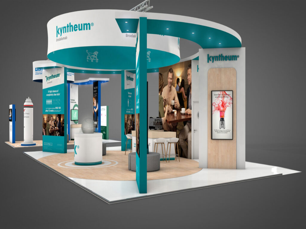 LEO Pharma – Pharma exhibition stand