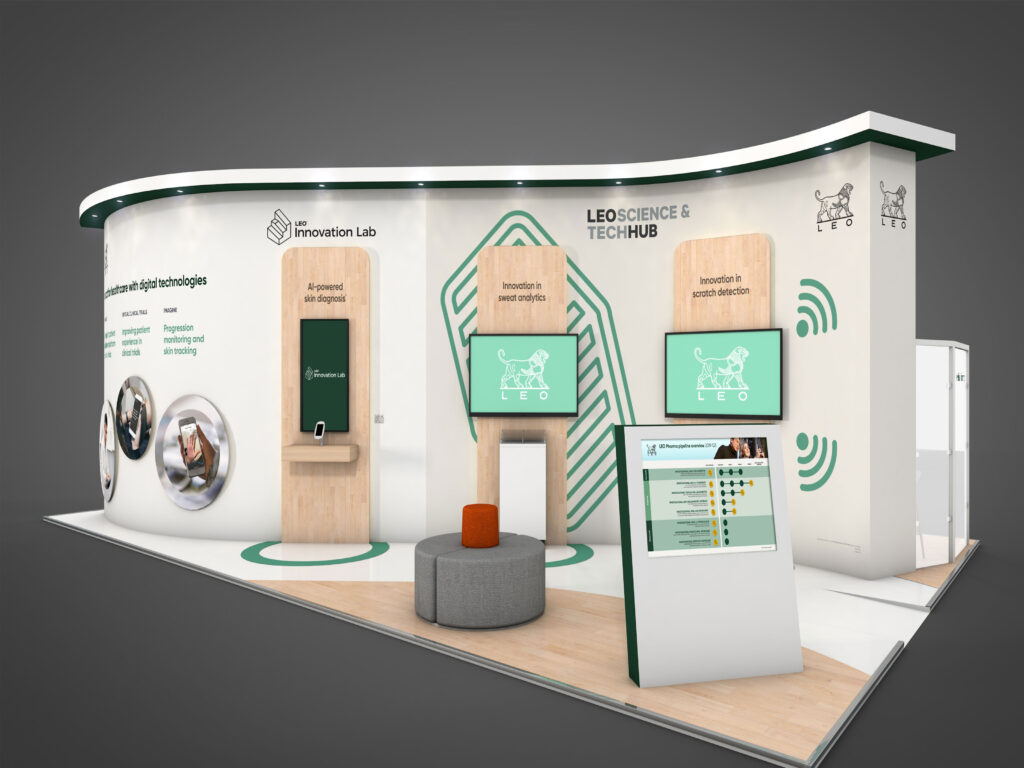 LEO Pharma – Pharma exhibition stand