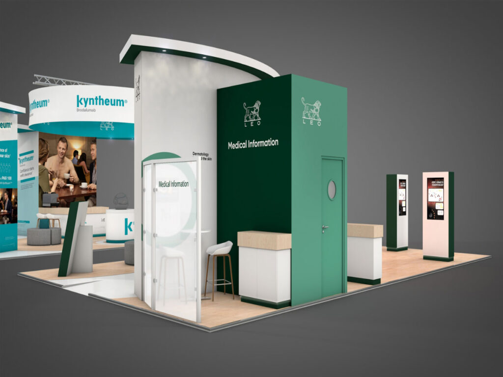 LEO Pharma – Pharma exhibition stand