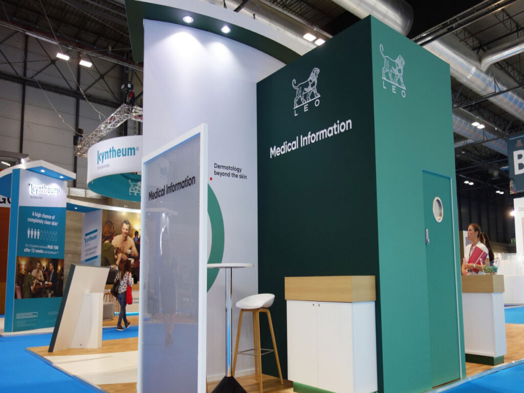 LEO Pharma – Pharma exhibition stand