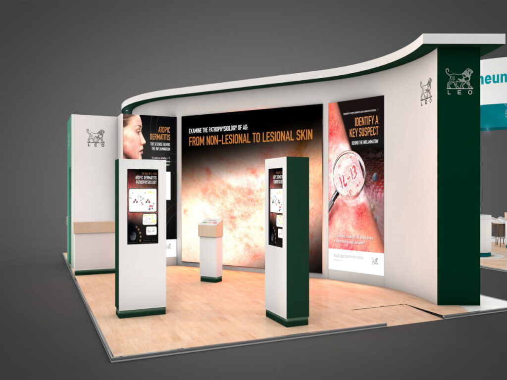 LEO Pharma – Pharma exhibition stand