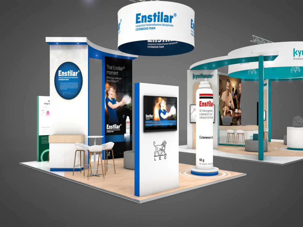 LEO Pharma – Pharma exhibition stand