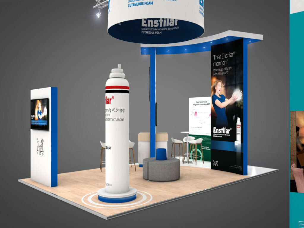 LEO Pharma – Pharma exhibition stand
