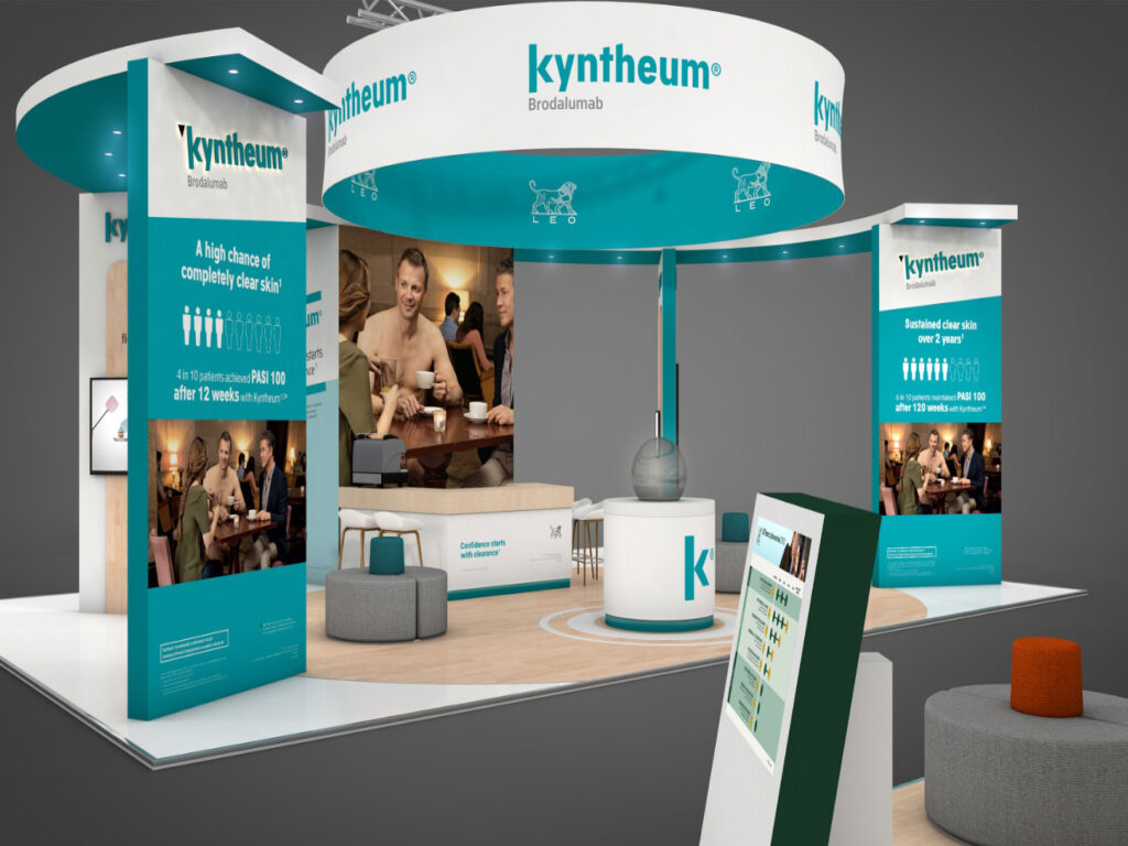 LEO Pharma – Pharma exhibition stand